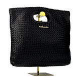 Чорна сумка шкіряна Amenica 106