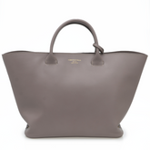 Сіро-бежева сумка шкіряна HERO 06107-1