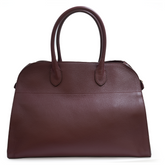 Бордова сумка шкіряна PEGGY 06243