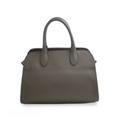 Темно-бежева сумка шкіряна PEGGY 06244